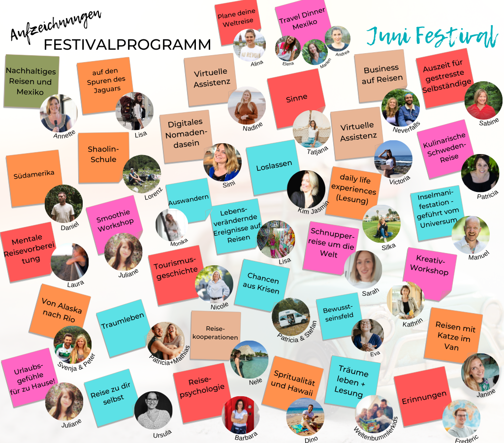 Aufzeichnungen Festival Juni 2021